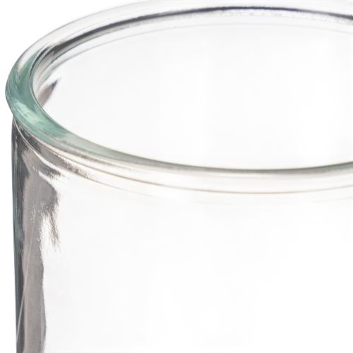 Glazen cilindervaas, transparant, veelzijdig, 10 cm, 3 stuks | Floristik24.nl