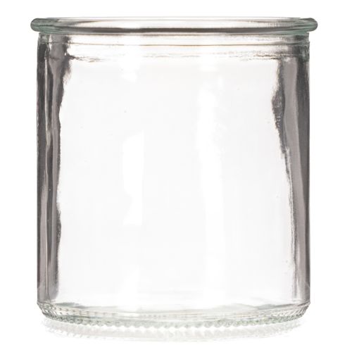 Ronde glazen theelichthouder, helder glas, 8 cm, 3 stuks | Floristik24.nl
