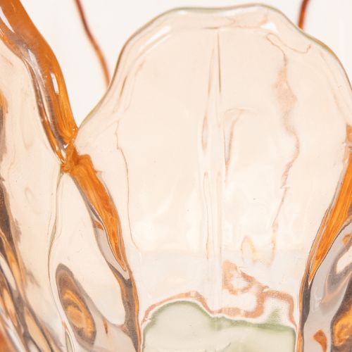 Artikel Tulpvormige glazen theelichthouder, vintage stijl, romantische woondecoratie, 20 cm