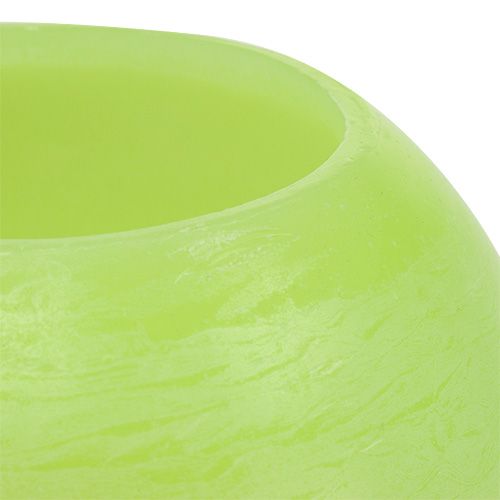 Floristik24 Lantaarn wax bal Ø20cm lichtgroen