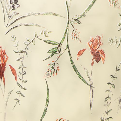 Artikel Decoratieve glazen lantaarn met bloemenmotief voor een sfeervolle inrichting, 8 cm, 4 stuks.