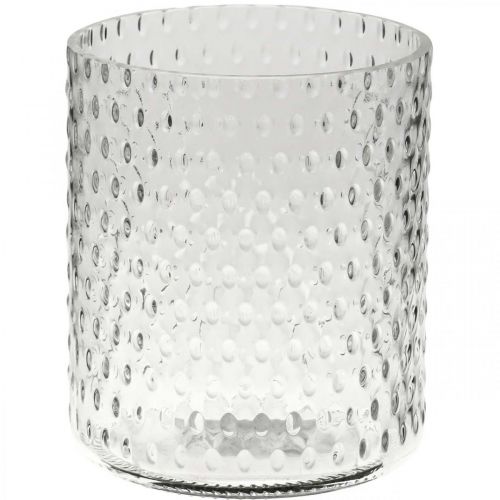 Floristik24.nl Lantaarn glas, bloemenvaas, vaas rond Ø11.5cm H13.5cm - online kopen