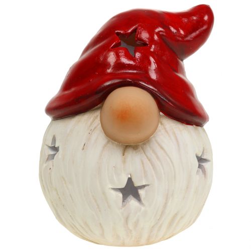 Floristik24 Lantaarn Kerstman Ø15cm H19cm