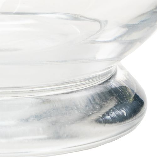 Artikel Glazen kaarsenhouder/vaas voor een sfeervol interieur met klassieke elegantie, 25 cm