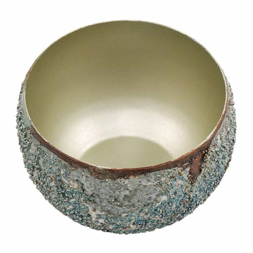 Floristik24 Lantaarn metaal gekleurd Ø10cm H6,5cm