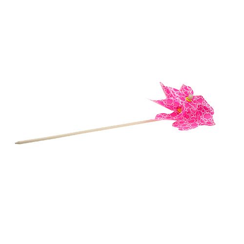 Floristik24 Windmolen Ø42cm roze L110cm