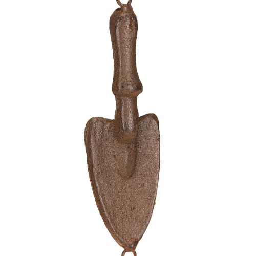 Artikel Windgong Metaal Tuingereedschap Decoratie Bruin Ø13cm H76cm