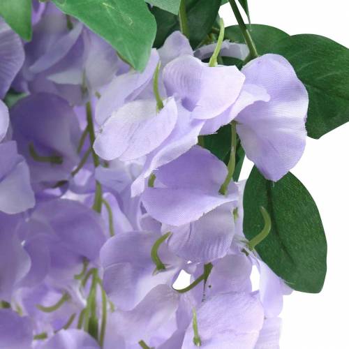 Floristik24 Slinger blauwe regen paars 175cm 2st