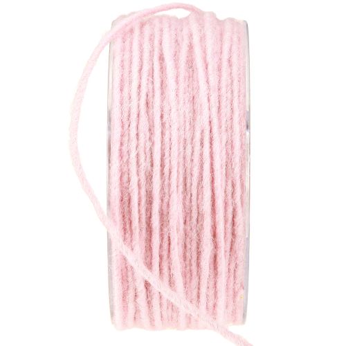 Artikel Wolkoord roze 3mm 100m