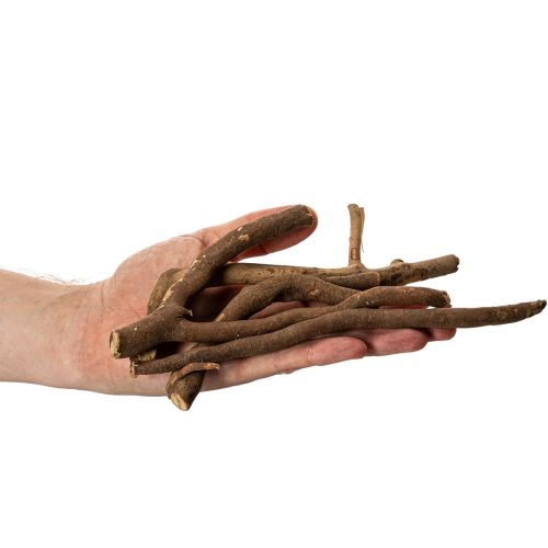Decoratieve houten takken en wortelstokken, natuurlijk gedroogd, 18 cm, 500 g | Floristik24.nl