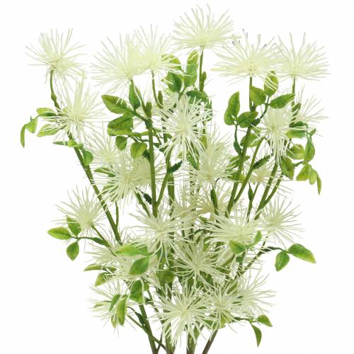 Floristik24 Xanthium zijde bloem wit 53cm 6st