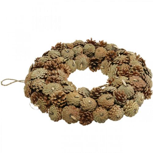 Floristik24 Dennenappelkrans Kerstkrans natuur Ø45cm