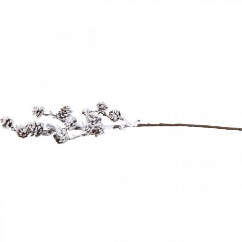 Artikel Kersttak decoratieve tak kegeltak besneeuwd 72cm