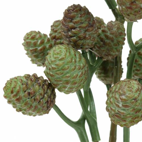 Floristik24 Cone Tak Groen 33cm Kunstplant als een echte!