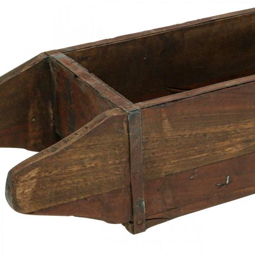 Artikel Vintage houten bakbak steenvorm hout 42×14.5cm