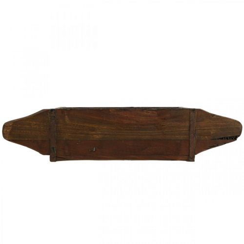Artikel Vintage houten bakbak steenvorm hout 42×14.5cm