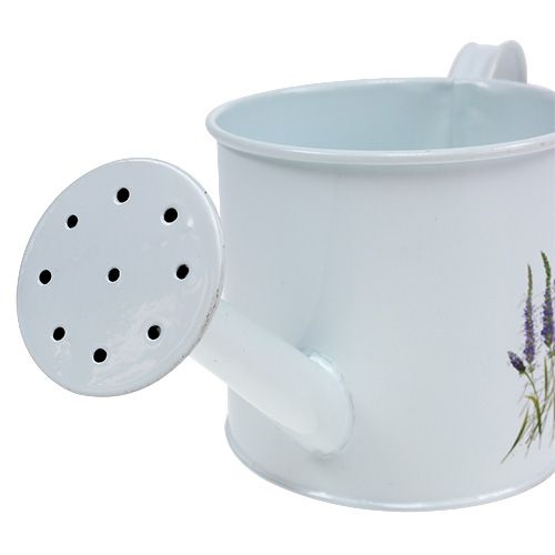 Floristik24 Zink gieter Ø10.5cm H10cm met lavendel