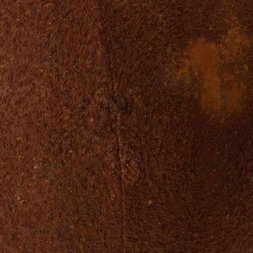 Artikel Roestkleurige bolvormige decoratie voor een rustieke tuin, 14 cm, 2 stuks