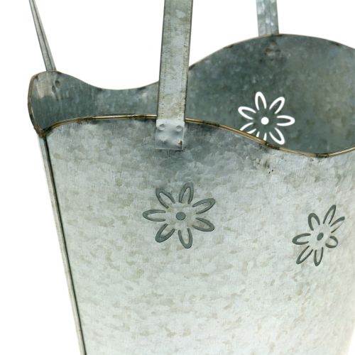 Floristik24 Zinken plantenbak H36cm
