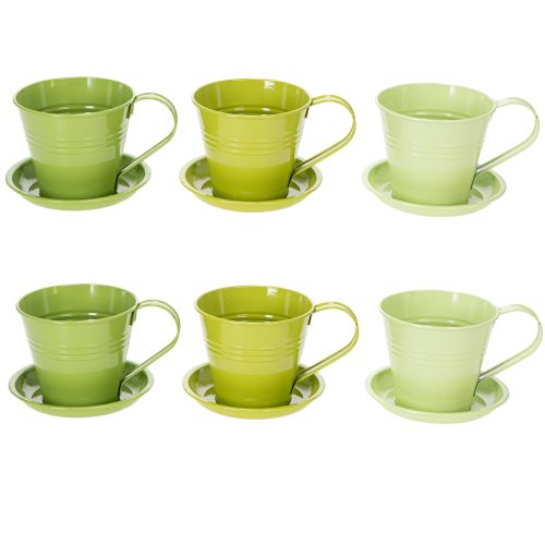Artikel Plantenpotje, stijlvolle plantenpot voor individuele decoratie-ideeën, 11 cm, 6 stuks
