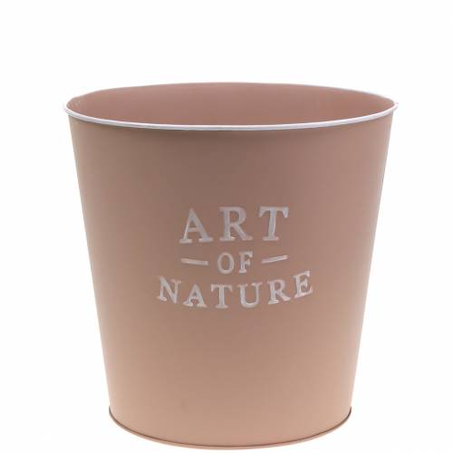 Artikel Bloempot zink Art of Nature oud roze Ø17.5cm H15cm