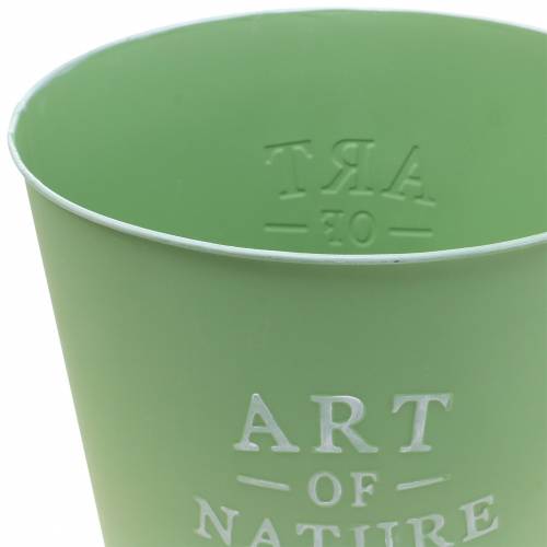 Artikel Bloempot zink Art of Nature mintgroen Ø17.5cm H15cm