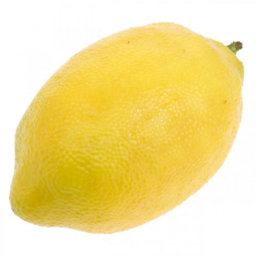 Floristik24 Kunstfruit, citroen, decoratief fruit L8,5cm Ø5cm 4st