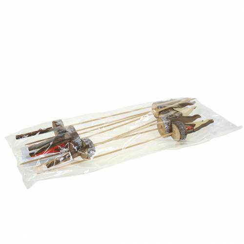 Floristik24 Decoratieve plug dwerg 9cm 8st