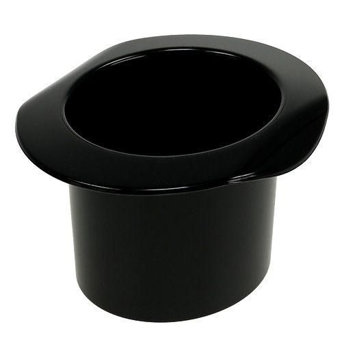 Artikel Cilinder zwart 8cm 8st