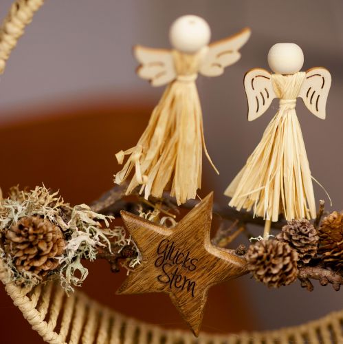 Artikel Adventsdecoratie engel decoratieve bloempluggen 5×11cm 12 st