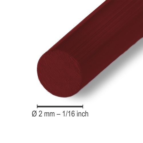 Artikel Aluminiumdraad Ø2mm 500g 60m Bordeaux