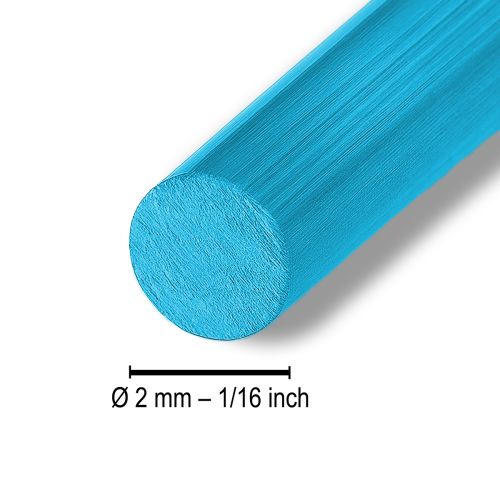 Artikel Aluminiumdraad Ø2mm 500g 60m turquoise