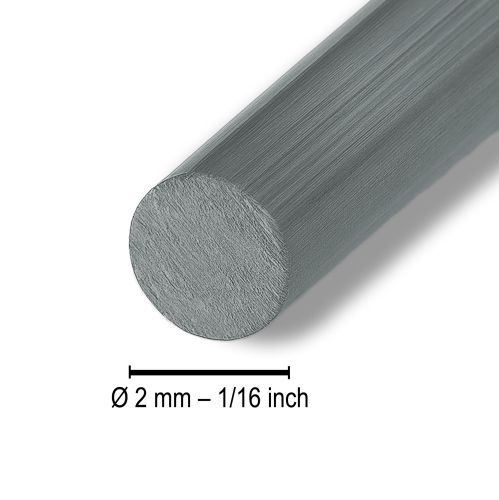 Artikel Aluminiumdraad Ø2mm antraciet decoratief draad rond 500g 60m