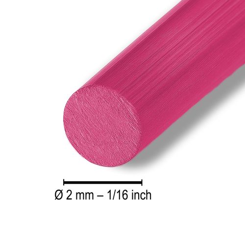 Artikel Aluminiumdraad Ø2mm roze 60m 500g