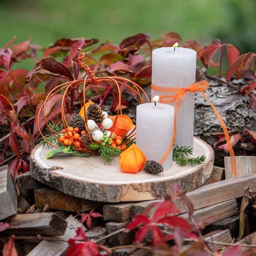 Artikel Aluminium knutseldraad, oranje, Ø2mm, 500g, 60m, voor doe-het-zelf decoraties