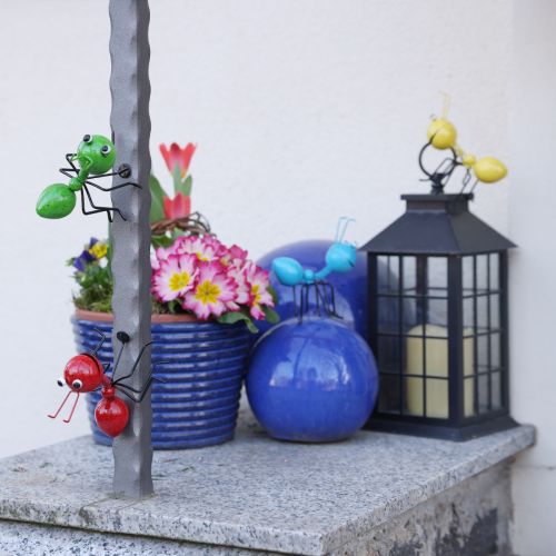 Artikel Mierendecoratie Metalen figuren met magneet 11×8,5×10cm 4 stuks