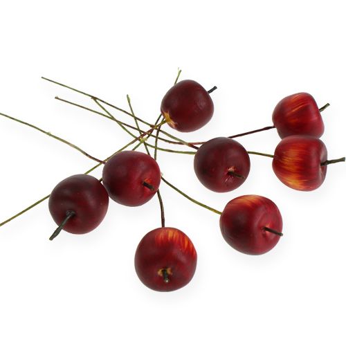 Floristik24 Mini appels op draad 2cm 48 st