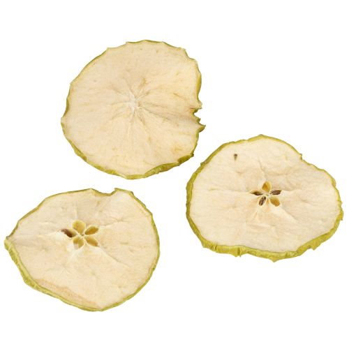 Floristik24 Groene appelschijfjes 500g