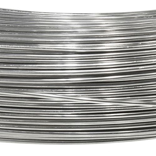 Artikel Hobbydraad zilver aluminiumdraad decoratief draad Ø1,5mm 1000g