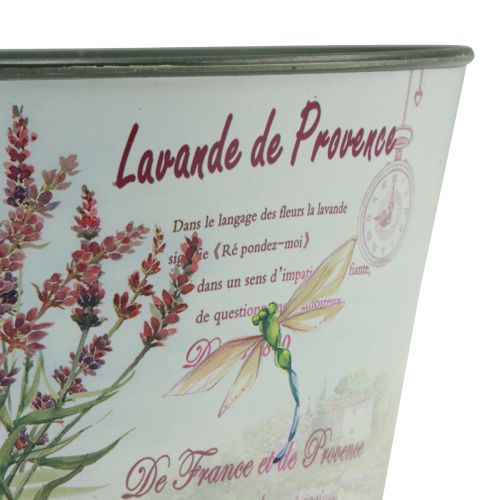 Artikel Plantenbak lavendel kunststof bloemenschaal rond Ø21cm H11cm