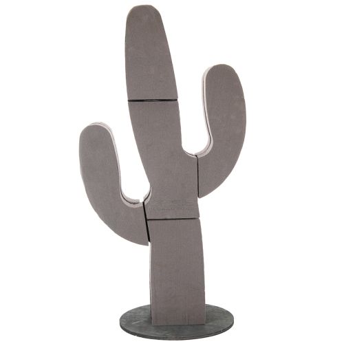 Artikel Cactusfiguur van bloemenfoam, zwart, 38 cm x 74 cm