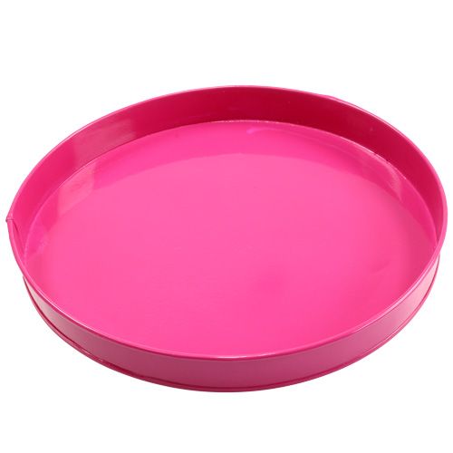 Floristik24 Onderzetters rond Ø23cm 5st. Roze