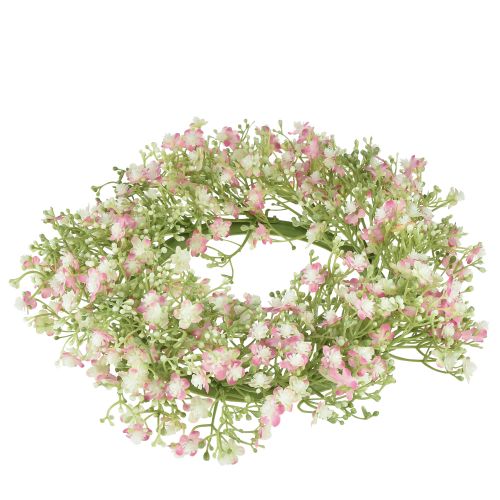 Artikel Kunstbloemenkrans deurkrans wanddecoratie Ø30cm H6cm