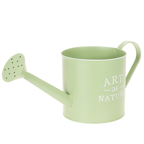 Bloempot, decoratieve gieter, mintgroene zinken plantenbak, Ø16,5 cm kopen | Floristik24.nl