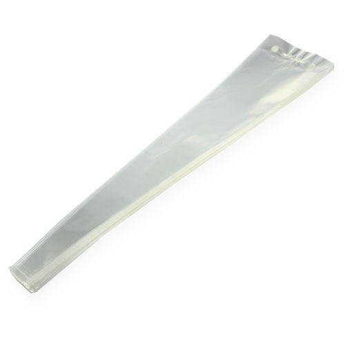 Floristik24 Bloementas blanco transparant L60 B14cm - 3cm 50st VERKEERD ITEM