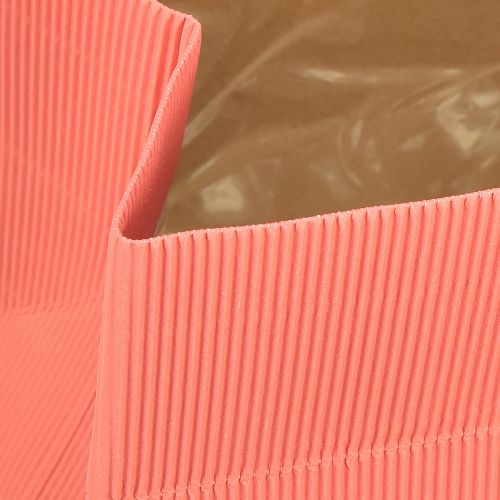 Artikel Bloementas extra lang met folie zalmroze 24x12cm 6 st