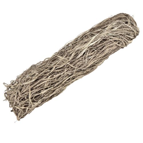 Artikel Decoratieve vezels voor handwerk natuurlijk bruin wit natuurlijke materialen 500g