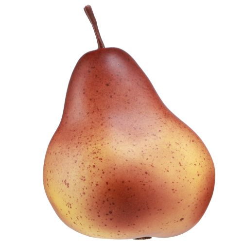 Artikel Decoratieve peer geelbruin voor herfst Thanksgiving Ø8,5cm 4 st