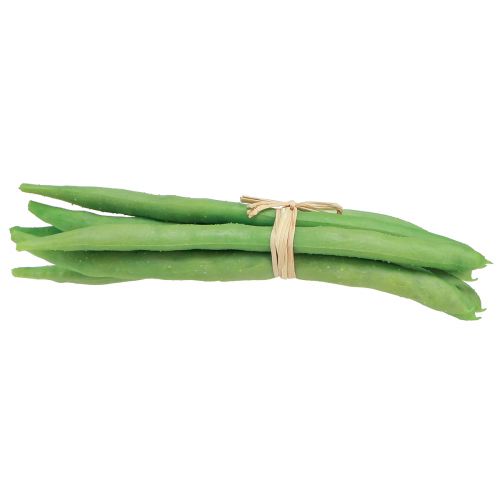Artikel Decoratieve Bonen Kunstgroenten Groen Real Touch 17cm 6 st