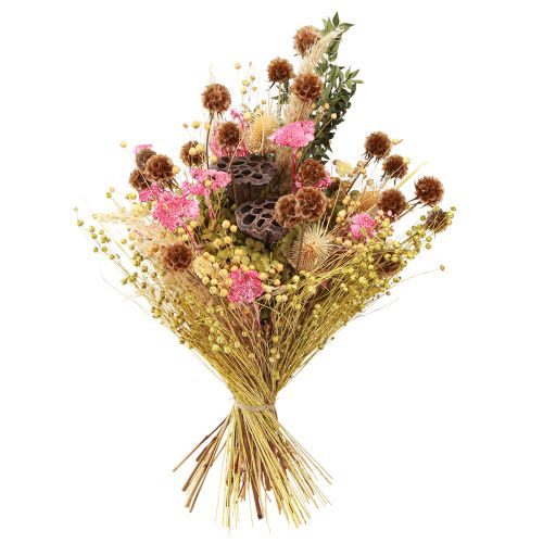 Artikel Deco Vlas Gedroogde Droogbloemen Olijfgroen 50g